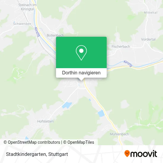 Stadtkindergarten Karte