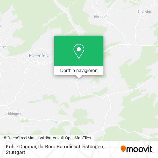 Kohle Dagmar, Ihr Büro Bürodienstleistungen Karte