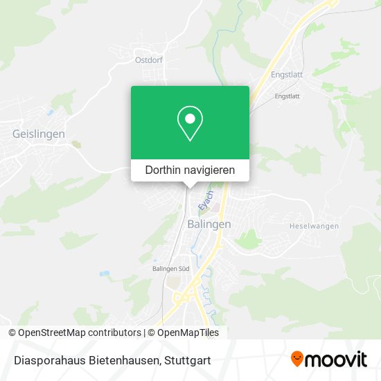 Diasporahaus Bietenhausen Karte