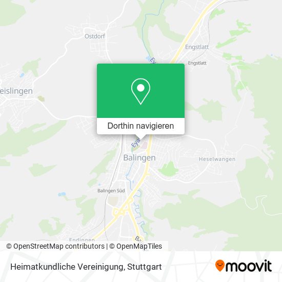 Heimatkundliche Vereinigung Karte