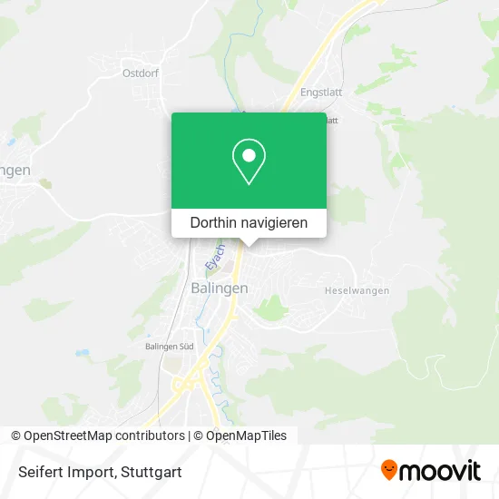 Seifert Import Karte