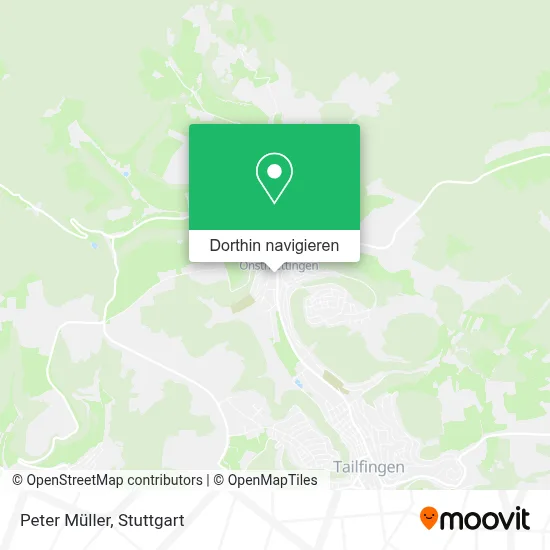 Peter Müller Karte