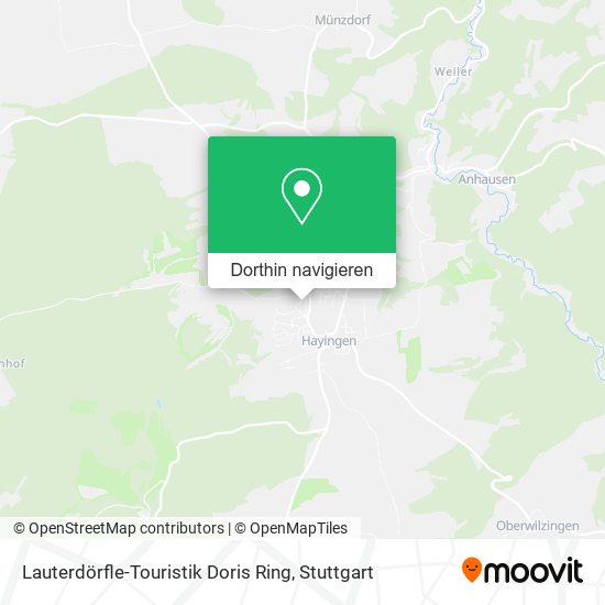 Lauterdörfle-Touristik Doris Ring Karte