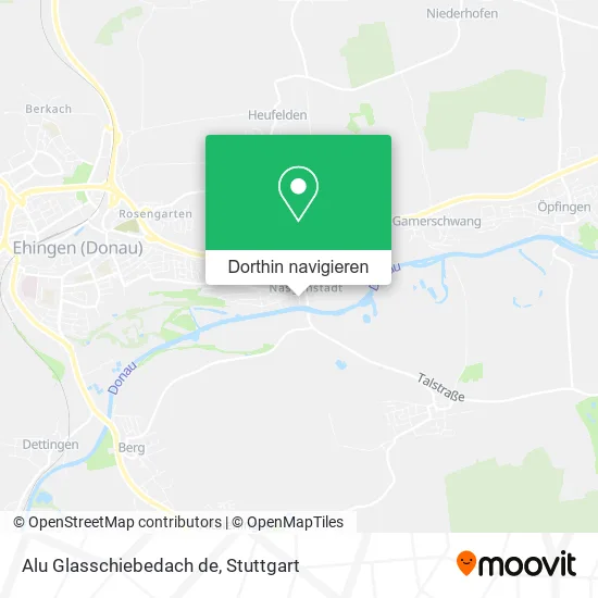 Alu Glasschiebedach de Karte