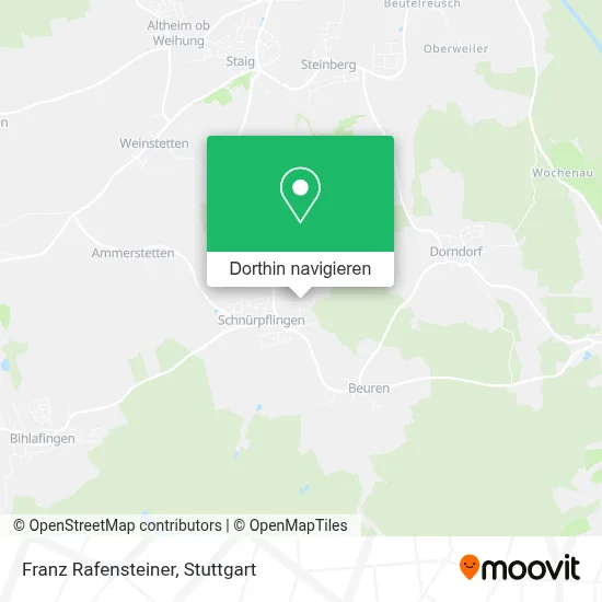 Franz Rafensteiner Karte