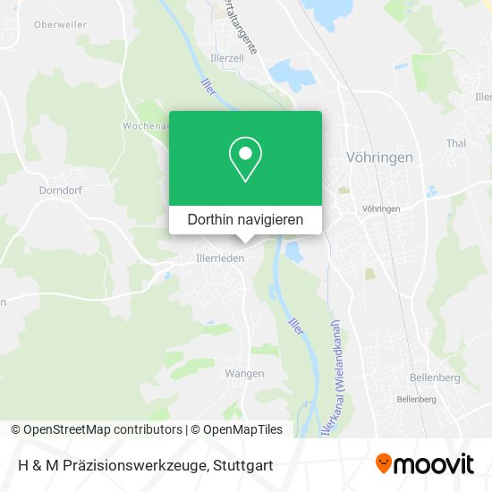 H & M Präzisionswerkzeuge Karte
