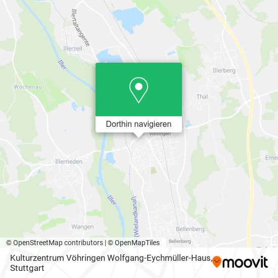 Kulturzentrum Vöhringen Wolfgang-Eychmüller-Haus Karte