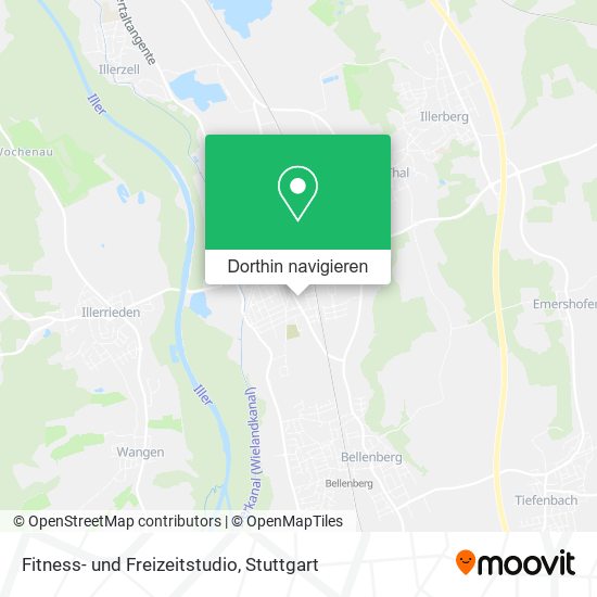 Fitness- und Freizeitstudio Karte