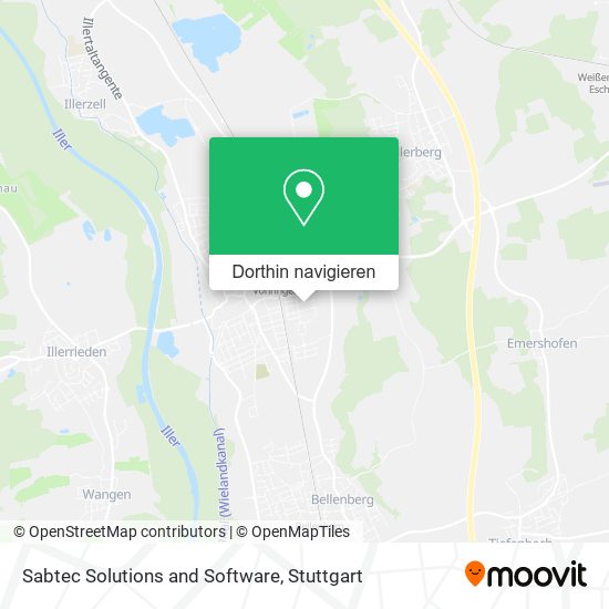 Sabtec Solutions and Software Karte
