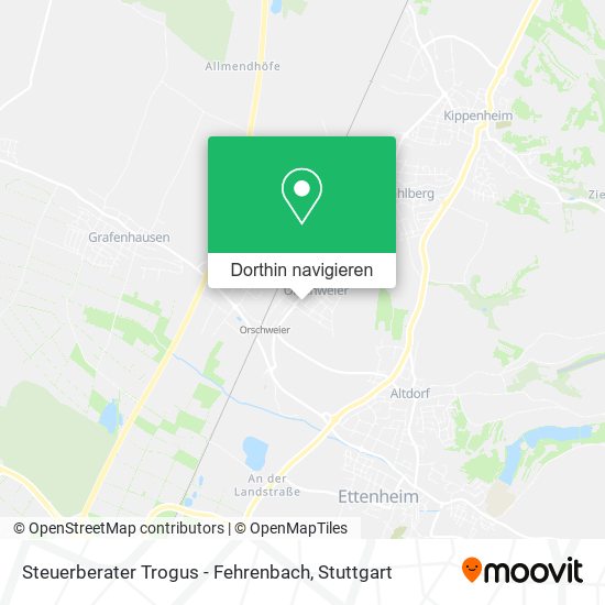 Steuerberater Trogus - Fehrenbach Karte