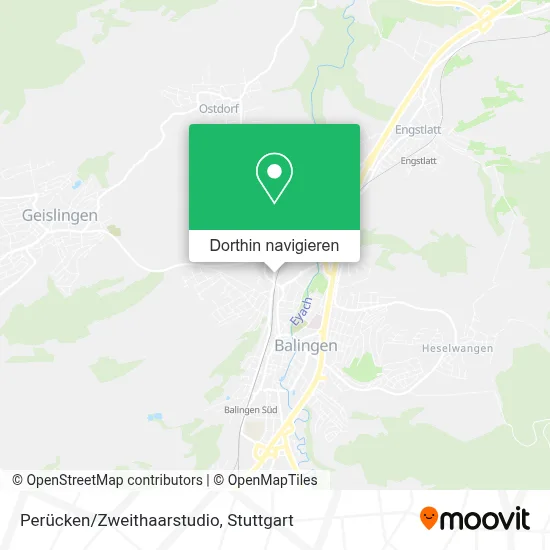 Perücken/Zweithaarstudio Karte