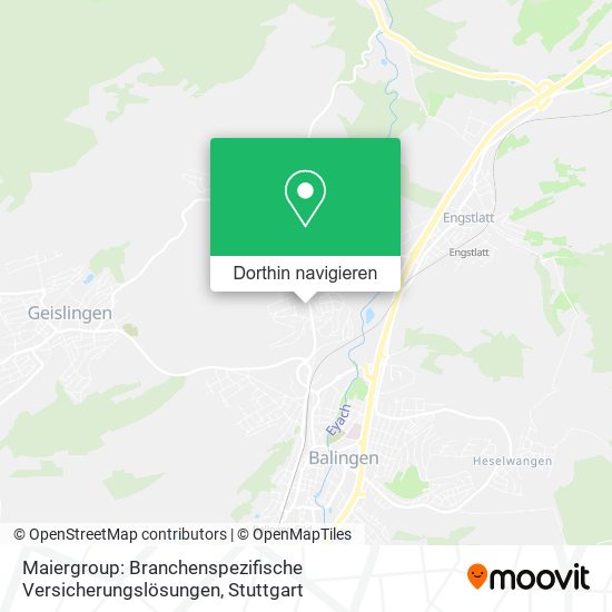 Maiergroup: Branchenspezifische Versicherungslösungen Karte