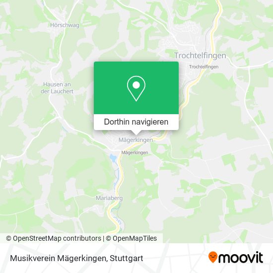 Musikverein Mägerkingen Karte
