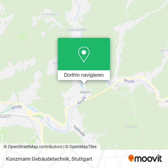 Konzmann Gebäudetechnik Karte