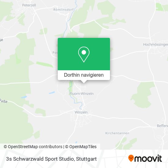 3s Schwarzwald Sport Studio Karte
