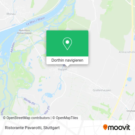 Ristorante Pavarotti Karte