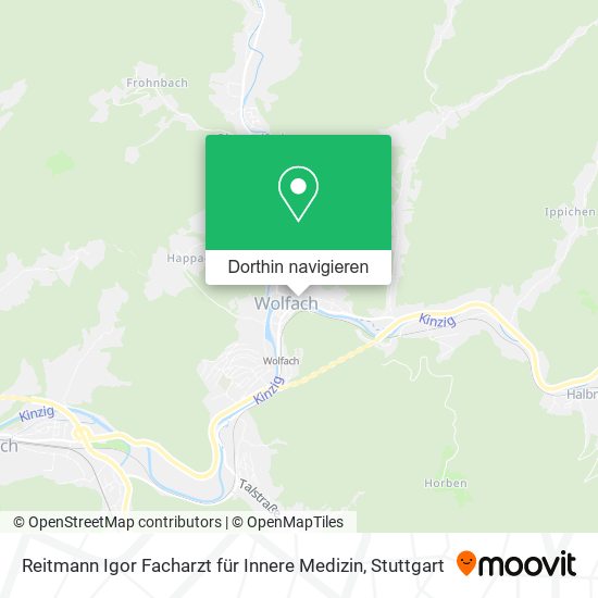 Reitmann Igor Facharzt für Innere Medizin Karte