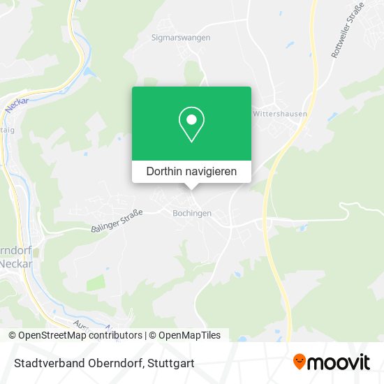 Stadtverband Oberndorf Karte