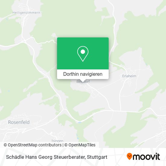 Schädle Hans Georg Steuerberater Karte