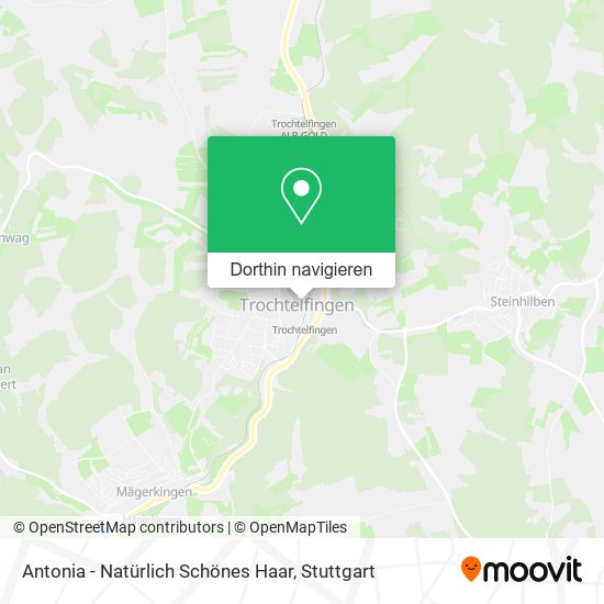 Antonia - Natürlich Schönes Haar Karte