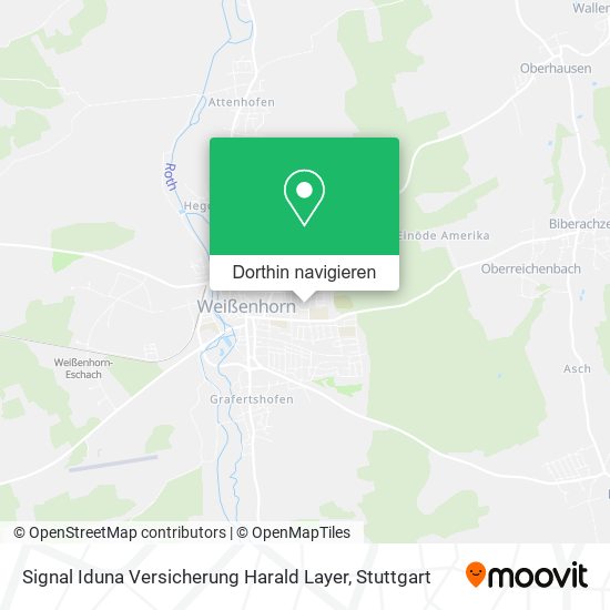 Signal Iduna Versicherung Harald Layer Karte