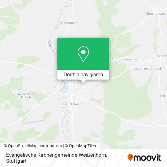 Evangelische Kirchengemeinde Weißenhorn Karte