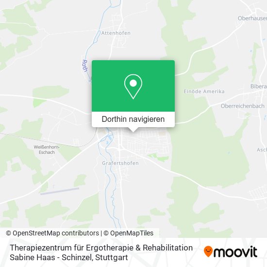 Therapiezentrum für Ergotherapie & Rehabilitation Sabine Haas - Schinzel Karte