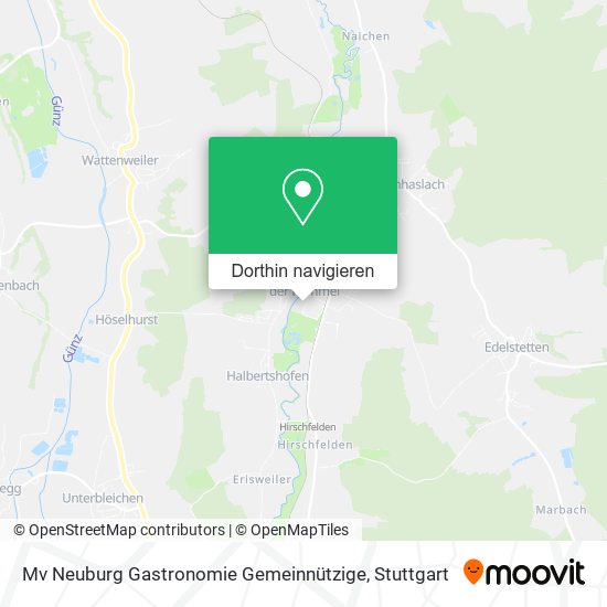 Mv Neuburg Gastronomie Gemeinnützige Karte