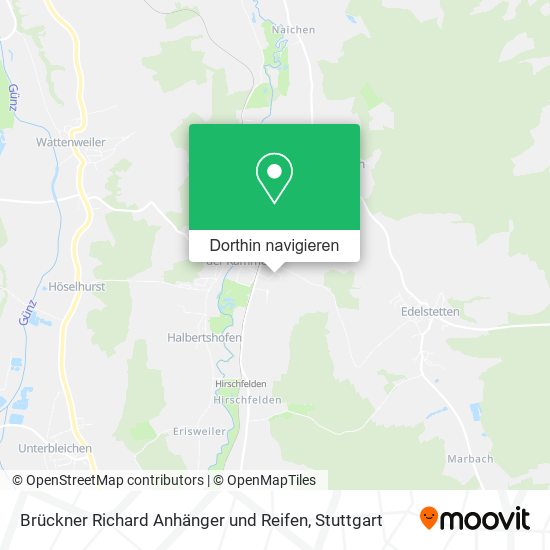 Brückner Richard Anhänger und Reifen Karte
