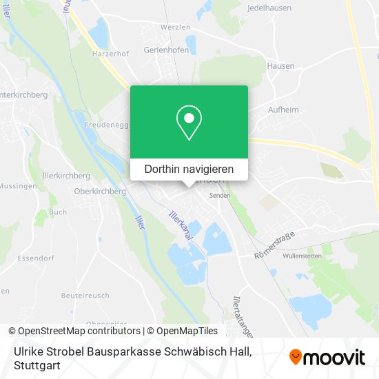 Ulrike Strobel Bausparkasse Schwäbisch Hall Karte