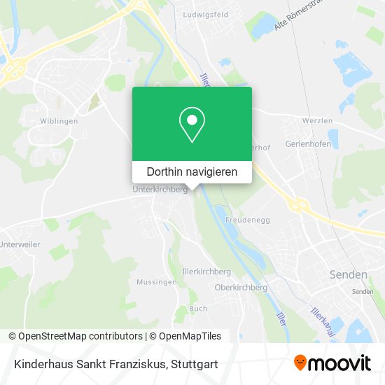 Kinderhaus Sankt Franziskus Karte