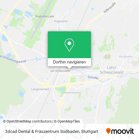3dcad Dental & Fräszentrum Südbaden Karte