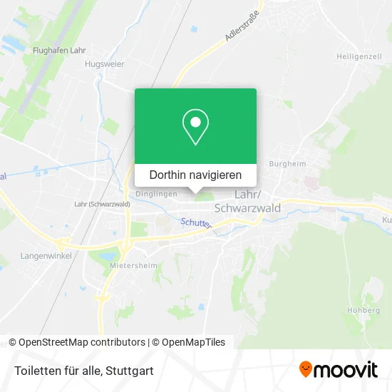 Toiletten für alle Karte