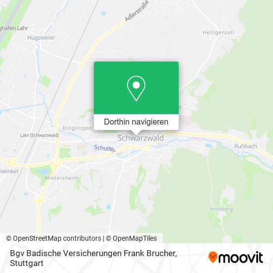 Bgv Badische Versicherungen Frank Brucher Karte