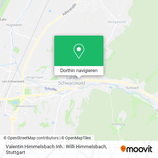 Valentin Himmelsbach Inh.: Willi Himmelsbach Karte