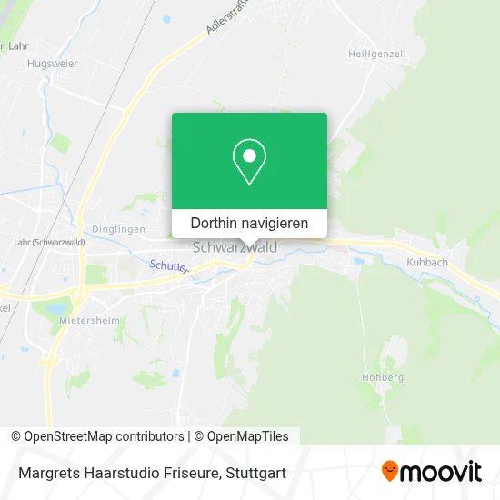 Margrets Haarstudio Friseure Karte