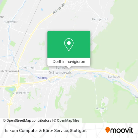 Isikom Computer & Büro- Service Karte