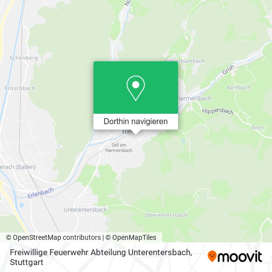 Freiwillige Feuerwehr Abteilung Unterentersbach Karte