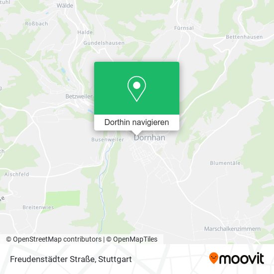 Freudenstädter Straße Karte