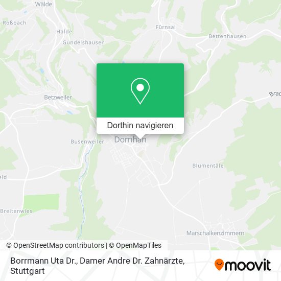 Borrmann Uta Dr., Damer Andre Dr. Zahnärzte Karte