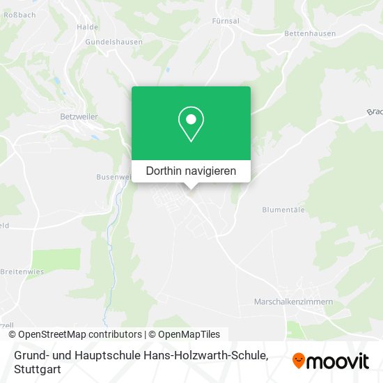 Grund- und Hauptschule Hans-Holzwarth-Schule Karte