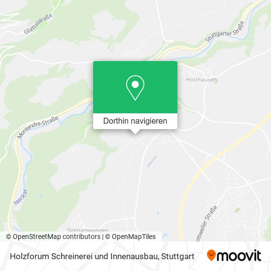 Holzforum Schreinerei und Innenausbau Karte