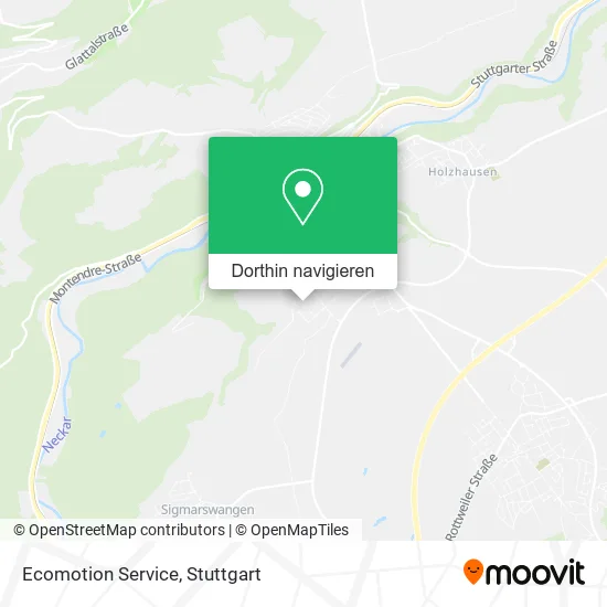 Ecomotion Service Karte