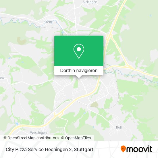 City Pizza Service Hechingen 2 Karte
