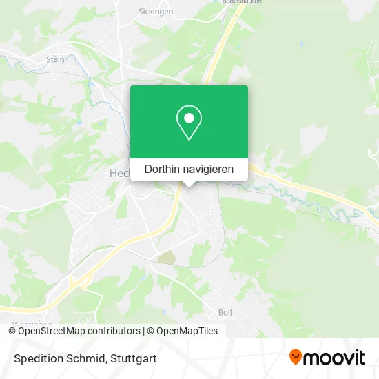 Spedition Schmid Karte