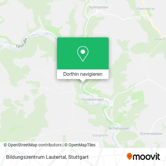 Bildungszentrum Lautertal Karte