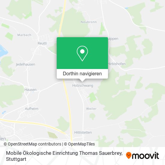 Mobile Ökologische Einrichtung Thomas Sauerbrey Karte