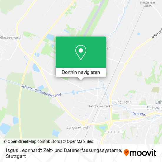 Isgus Leonhardt Zeit- und Datenerfassungssysteme Karte