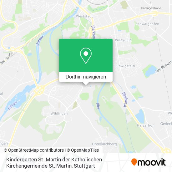 Kindergarten St. Martin der Katholischen Kirchengemeinde St. Martin Karte