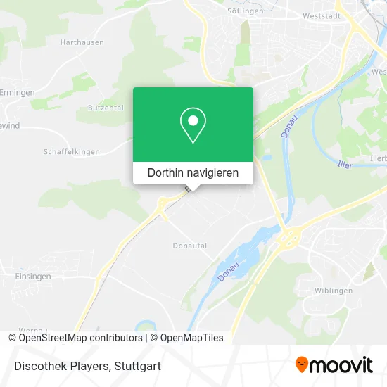 Discothek Players Karte